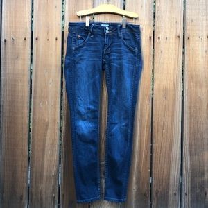 Hudson Jeans Collin Flap skinny blue jeans 25 S